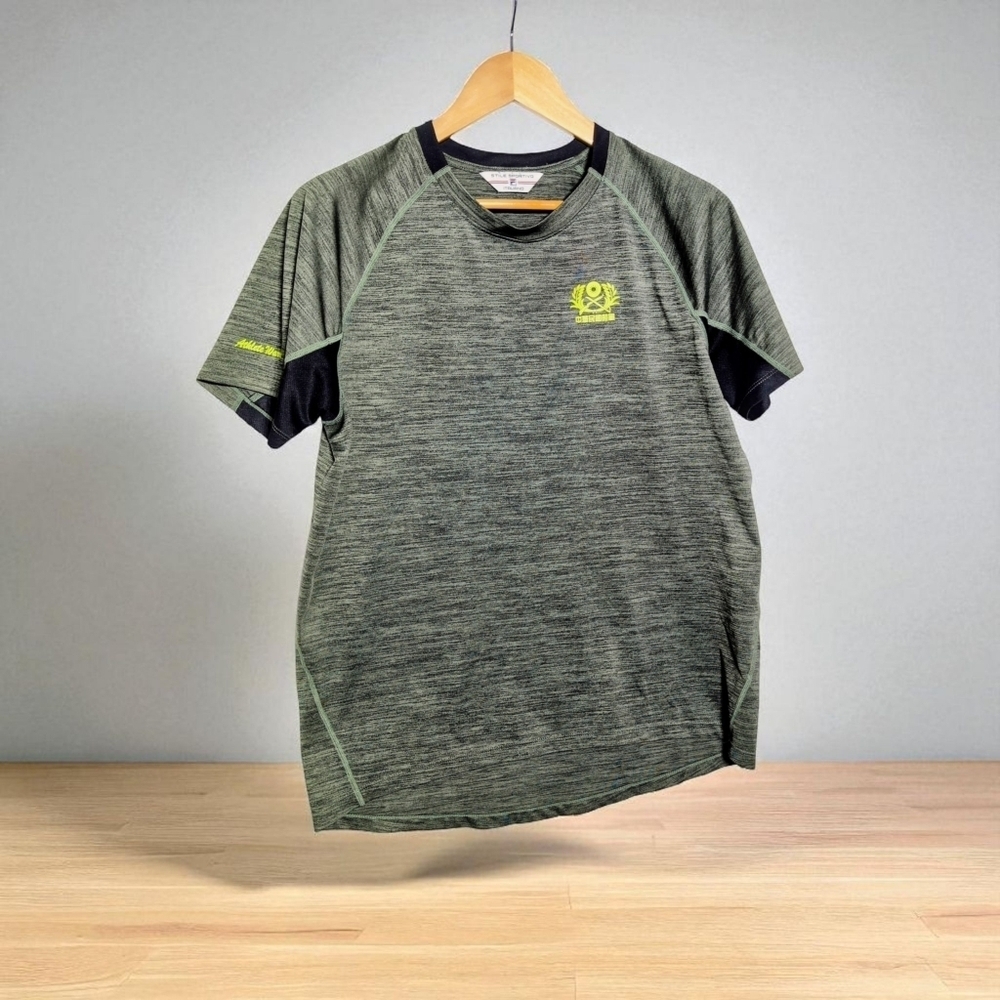 Fila Chenggongling Good Friends Army M Men's Green Athletic Shirt